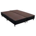 Ver imagem 1 de Base Sommier Linho Super King 193x203x30cm Ortobom Preto