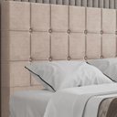 Ver imagem 6 de Cabeceira Casal 138 cm Lots Veludo Rose Soon