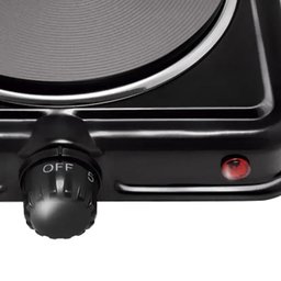 Fogao de Mesa Eletrico Portatil 1 Boca Elgin - 42fog0102000 Preto 220 Volts - 3