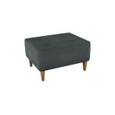 Ver imagem 2 de Kit 2 Puff Decorativo Piva Suede Cinza Escuro