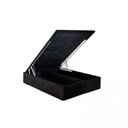 Ver imagem 1 de Base Baú Camurça Super King 193x203x39cm Ortobom Preto