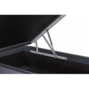 Ver imagem 2 de Base Box Baú Corino King 193x203x39cm Ortobom Cinza