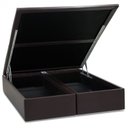 Ver imagem 1 de Base Box Baú Corino King 193x203x39cm Ortobom Marrom