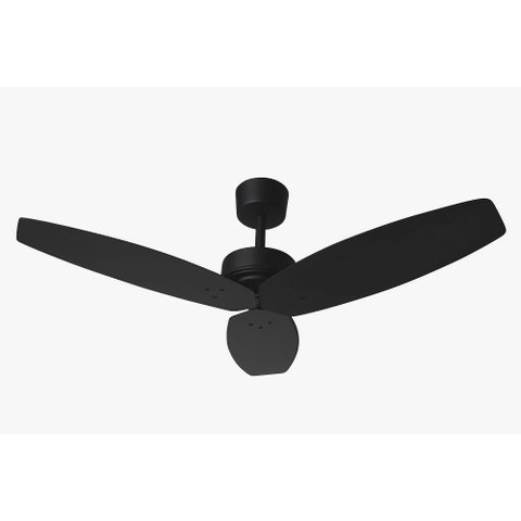 Ventilador de Teto Sevilha Preto Fosco 130w 127v Tron