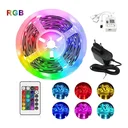 Ver imagem 1 de Fita Led 5m Rgb 3528w Prova Dagua + Controle + Fonte