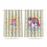 Cortina Infantil Unicórnio 2,60m X 1,50m Tecido Premium - 1