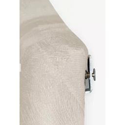 Cabeceira Suspensa Cama Box Solteiro Suede 90x55:marrom - 3