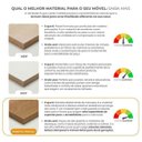 Ver imagem 7 de Conjunto Sala de Jantar Mesa Tangará e 4 Cadeiras Liz Madeira Maciça/Vidro Madeiraoriginals Marrom