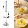 Misturador Batedor Mixer Ovos Claras Giratorio Semi Automatico - 2