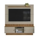 Ver imagem 3 de Estante Painel Home Florianópolis 1 Porta 1 Prateleira MDP-MDF 175cm Amêndoa