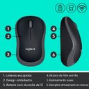 Ver imagem 4 de Kit Teclado e Mouse Multimidia Wireless Logitech MK270 - 920-004433
