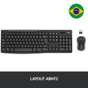 Ver imagem 1 de Kit Teclado e Mouse Multimidia Wireless Logitech MK270 - 920-004433