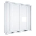 Ver imagem 1 de Guarda Roupa Casal Versalles 2 Portas 6 Gavetas Branco Absoluto Semi Fosco - Zanzini
