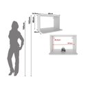 Ver imagem 4 de Nicho Aéreo Multiuso Forno Microondas e Elétrico 60cm Tm1319 Mdf Grazi Branco