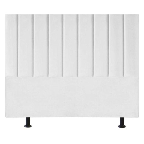 Cabeceira Estofada de Cama Casal King 195 Cm Laura Corino Cor:branco