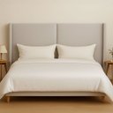 Ver imagem 1 de Cabeceira Cama King 210 Cm Estofada Tecido Linho Editável Cor:linho Philips Alumínio