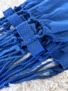 Ver imagem 3 de Rede de Dormir Casal Balanço de Algodão Reforçada 3,80m X 1,50m Varias Cores:azul Royal