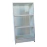 Balcão Caixa + Vitrine Expositor Atendimento Lojas e Comércios 100% Mdf Branco - Suprema Móveis - 3
