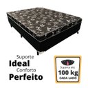 Ver imagem 3 de Cama Box Casal Conjugado Ortopédico Sleep Black 138x188x53