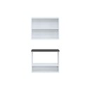 Ver imagem 7 de Gabinete de Banheiro C/ Espelho Rubi 2 Portas Branco - Telasul