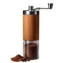 Ver imagem 4 de Kit 2 Moedores Manuais de Grãos Café com Manivela Giratória Aço Inox Wolff