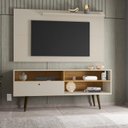 Ver imagem 1 de Rack com Painel para TV até 50 Polegadas Retrô Palas Espresso Móveis