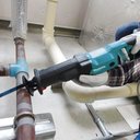 Ver mais imagens de Serra Sabre 28mm Industrial 1010w 2800 Golpes por Minuto com Corpo Emborrachado M4501b 127v Makita