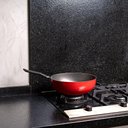 Ver imagem 2 de Wok Brinox Vermelha Antiaderente Pro-flon - 28 Cm 4,1 L Linha Garlic Vermelho