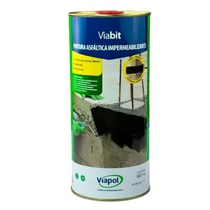 Primer Base Solvente Viabit para Manta Asfáltica 1 L- Viapol
