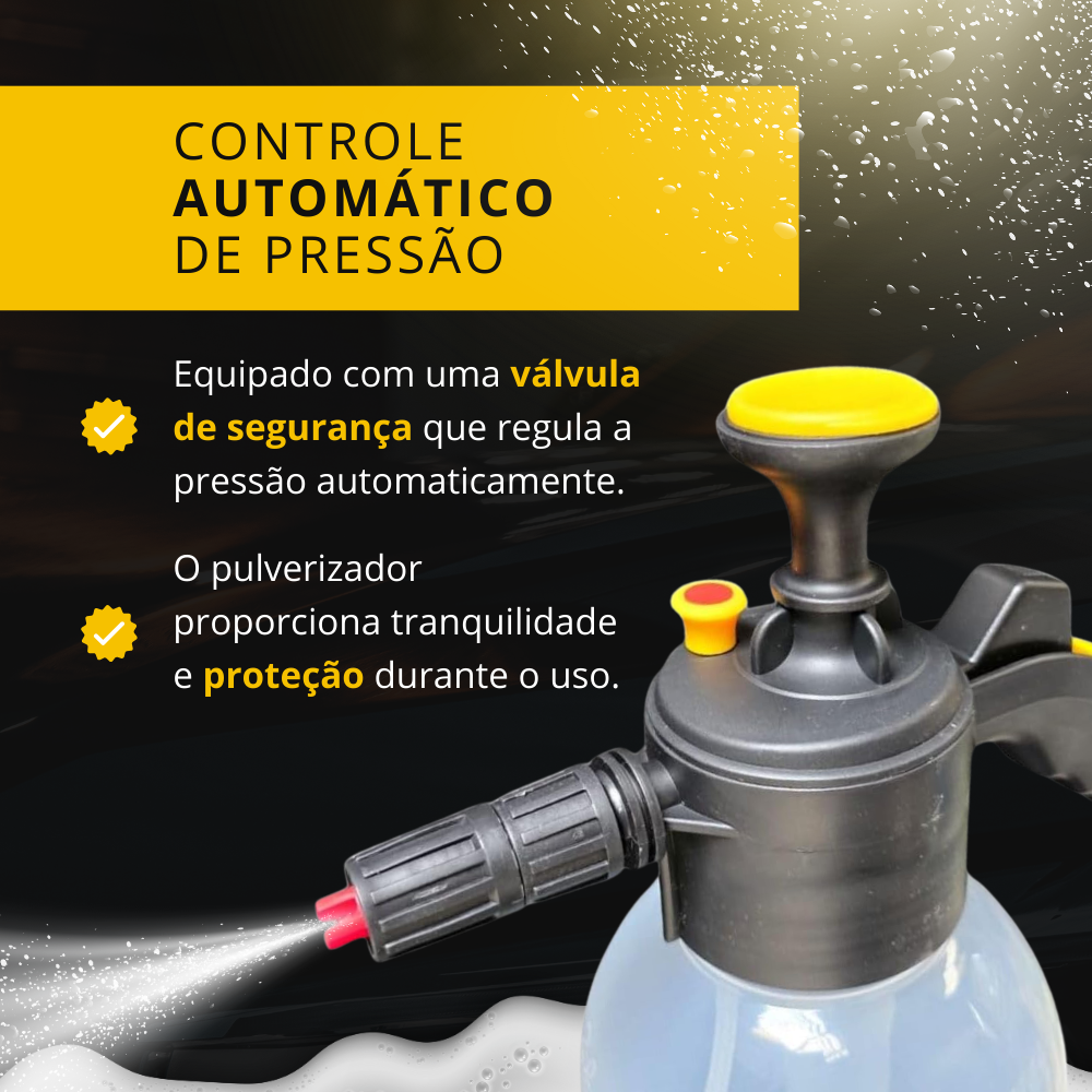 Snow Foam Manual Pulverizador Espuma em Neve 2 Litros 3 em 1 Tnt - 5