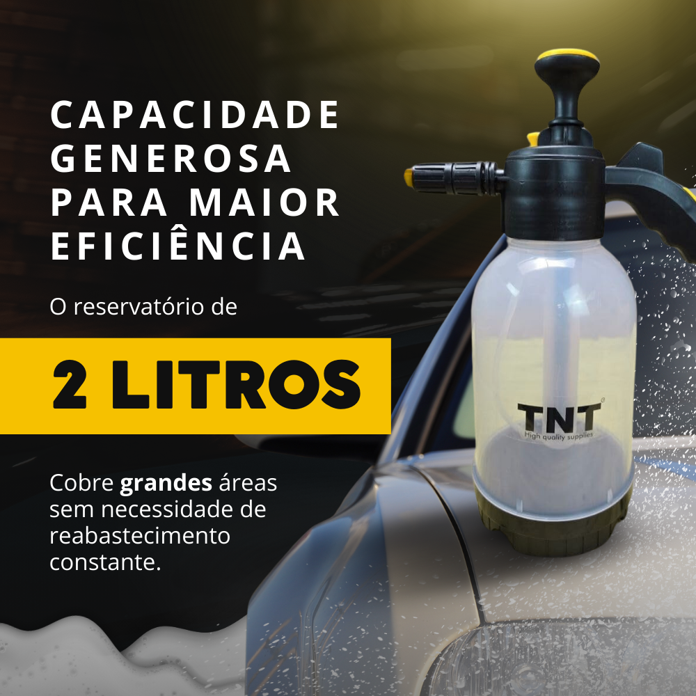 Snow Foam Manual Pulverizador Espuma em Neve 2 Litros 3 em 1 Tnt - 4