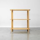 Ver imagem 4 de Estante Laguna 3 prat 95Ax90Lx42P em Madeira Cubomob MEL