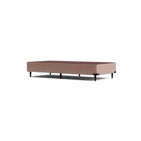 Base Sommier Corino Solteiro 88x188x23cm Ortobom Bege/Creme
