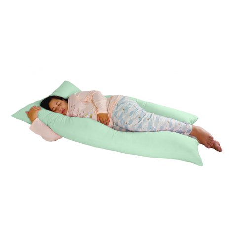 Travesseiro Gigante 170x80cm Happy Line - Verde claro