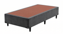Ver imagem 1 de Base Sommier Camurça Solteiro 78x188x36cm Ortobom Cinza