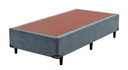 Ver imagem 1 de Base Sommier Camurça Solteiro 88x188x36cm Ortobom Cinza