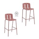 Ver imagem 3 de Kit 2 Banquetas Cadeira para Cozinha Bancada Gourmet Linea Rivatti