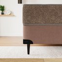 Ver imagem 5 de Base Sommier Camurça Solteiro 78x188x36cm Ortobom Bege