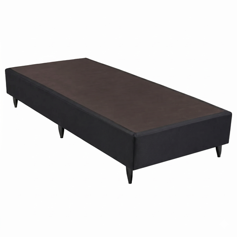 Base Sommier Camurça Solteiro 88x188x36cm Ortobom Preto