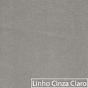 Ver imagem 5 de Divã Recamier Celeste Curvo Sala Estar Luxo 160cm Linho