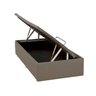 Base Baú Physical Camurça Solteiro 88x188x39cm Ortobom - 1