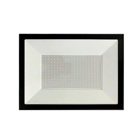 Refletor Mbled Led 150w Preto Ip65 Uso Externo Bivolt 6500 K - Branco Frio