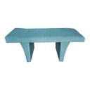 Ver imagem 6 de Maca Estética Capitonê Matelassê Reta 80cm Slk Decor Azul Turquesa