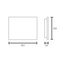 Ver imagem 2 de Refletor Taschibra Tr Led 300w Preto Bivolt 6500k Luz Branca 15030109-02
