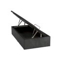 Ver imagem 1 de Base Baú Physical Camurça Solteiro 88x188x39cm Ortobom Cinza