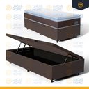 Ver imagem 3 de Cama Box Baú com Colchão de Espuma D33 Pillow Top Comfort Luxo Solteiro 88 Cm