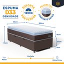 Ver imagem 4 de Cama Box Baú com Colchão de Espuma D33 Pillow Top Comfort Luxo Solteiro 88 Cm