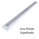 Ver imagem 3 de Ralo Linear 5x90 Inox Tradicional Coletor Raso 3cm Banheiro Branco