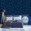 Ver imagem 1 de Papel de Parede Espaço Colorido Arte Destaque 3,50 Metros