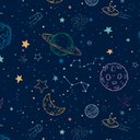 Ver imagem 3 de Papel de Parede Espaço Colorido Arte Destaque 3,50 Metros